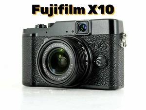 Fujifilm X10 12.0MP Digital Camera Black - Picture 1 of 5