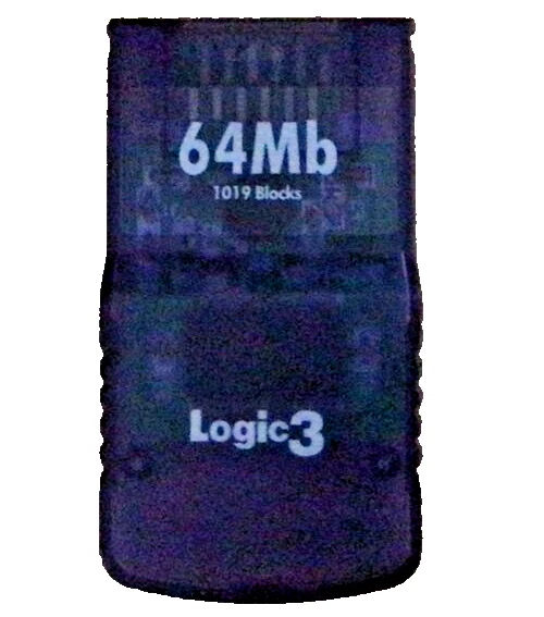 Memory Card LOGIC3 per Nintendo GameCube - 1019 Blocchi - 64MB - Immagine 1 di 1