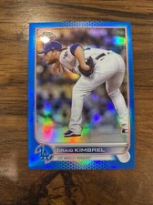 CRAIG KIMBREL 2022 Topps Chrome Update BLUE #USC83 LA Dodgers #d /199