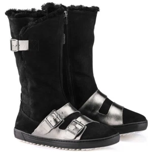 Birkenstock Danbury VL Shearling Lammfell Stiefel Stiefeletten Boots Gr 36 *NEU* - Foto 1 di 10