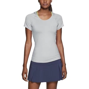Nike Damen Tennis Top Advantage Court Trainingskleidung Dri-Fit hellgrau Large - Bild 1 von 3