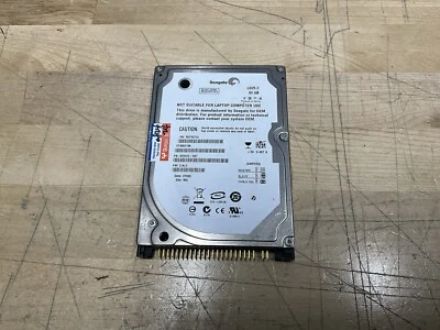 Seagate ST980210A 80GB 5400RPM IDE/ATA 2.5-inch 9.5mm 2MB Cache Hard Disk Drive - Image 1 of 4