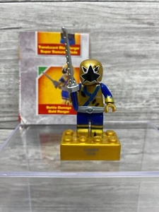 MEGA BLOKS 2012 POWER RANGERS SUPER SAMURAI - RARE GOLD RANGER - Picture 1 of 4