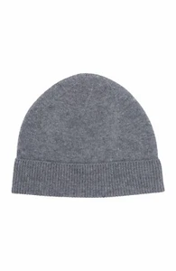 PHENIX KASCHMIR JERSEY BEANIE IN GRAU NEU OHNE ETIKETT - Bild 1 von 1