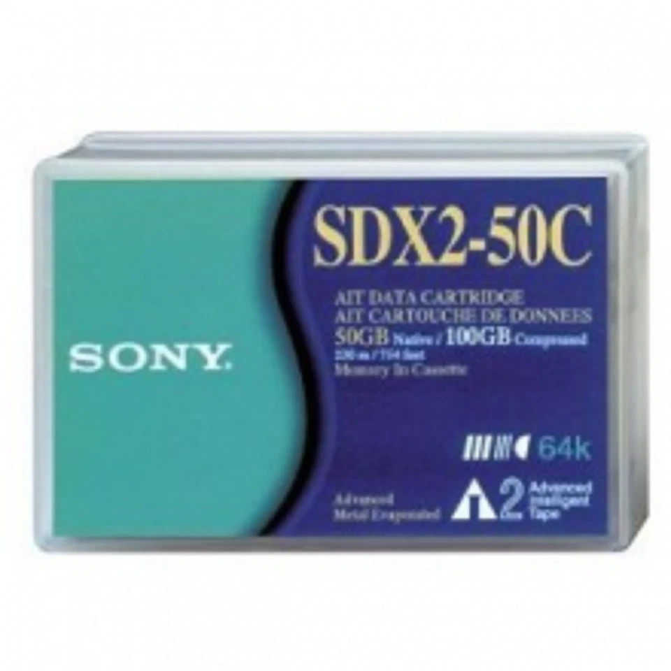 CARTUCHO DE DATOS DE AIRE SONY SDX2-50C 8mm 50GB/130GB comprimido CANTIDAD 5 USADO Foto 1 de 1
