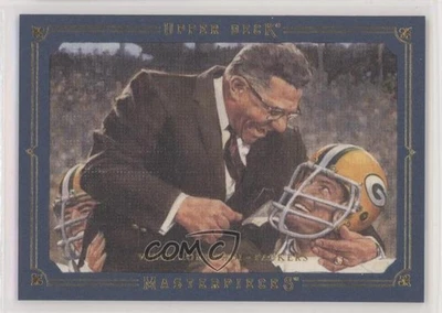 2008 Upper Deck Masterpieces Blue Framed 50 /50 Vince Lombardi #86 HOF - Image 1 of 2