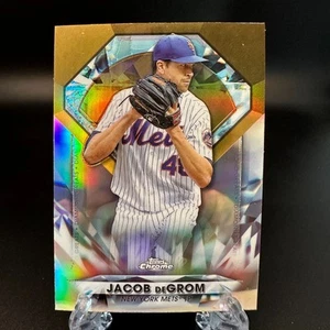 2022 Topps Chrome Update Jacob DeGrom Diamond Greats #DGC-16 New York Mets - Picture 1 of 2