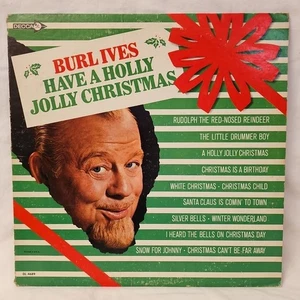 Burl Ives Have A Holly Jolly Christmas MONO First Pressing DECCA - Picture 1 of 9
