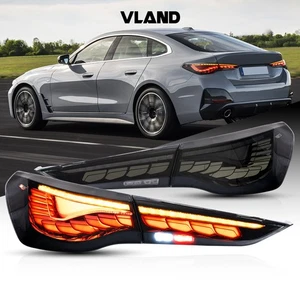 Luces traseras VLAND Smoke OLED para BMW Serie 4 G22 G23 G26 2020-2024 con animación - Imagen 1 de 15