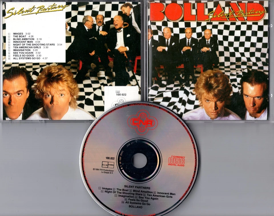 Bolland CD SILENT PARTNERS © 1984 CNR 100 022 MADE IN W. GERMANY BY POLYGRAM - Bild 1 von 1