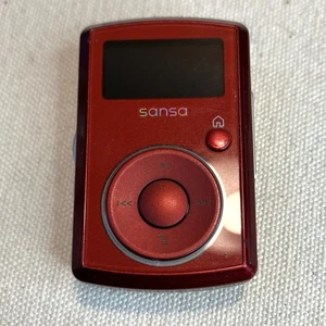 Reproductor MP3 multimedia digital SanDisk Sansa Clip 2 GB rojo - funciona - Imagen 1 de 8