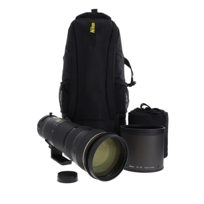 Nikon AF-S NIKKOR 200-400mm f/4 G ED VR Autofocus IF Lens {52 Drop-in/Filter} - Image 1 of 4
