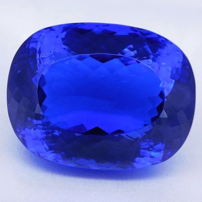 526.90 Ct Natural Blue Tanzanite Pear Cut Certified Loose Gemstone - Image 1 of 4