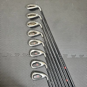 Callaway Big Bertha Golf Club 3-10 Irons 8 Club Set RCH 75i Regular Flex 39” RH - Picture 1 of 24