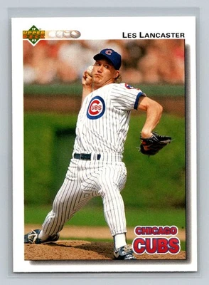 1992 Upper Deck #481 Les Lancaster Chicago Cubs Baseball Card - Image 1 of 2