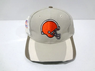 Chapéu Snapback Vintage NFL Cleveland Browns LOGOTIPO Twins Enterprise NOVO COM ETIQUETAS - Imagem 1 de 4