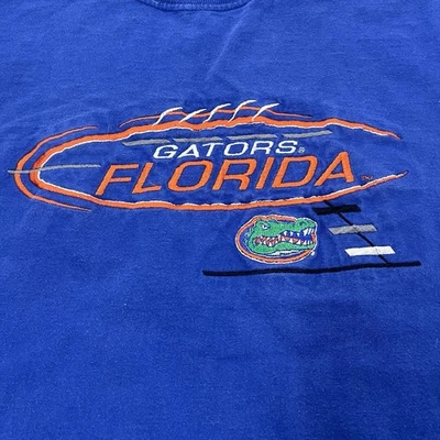 Camisa Vintage Florida Gators Bordada Azul Talla XL Foto 1 de 4