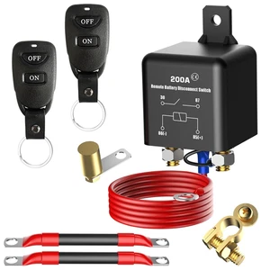 Top Post Fernbedienung Batterietrennschalter 12V 200A, Batterietrennschalter Upgra - Bild 1 von 12