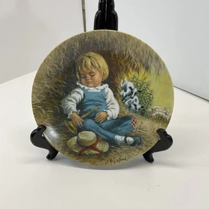 Reco Little Boy blau Sammelteller, 1980, MIB, COA - Bild 1 von 3