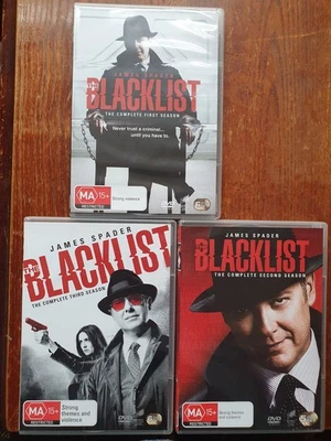 The Blacklist Seasons 1-3 Dvd   DISCS LOVELY R2UK+4   17 DVDS 2742min WIDESCREEN - Image 1 of 2