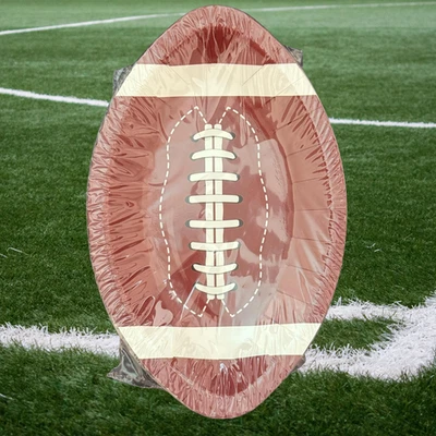 50 PIEZAS Platos de Fútbol, Platos de Fiesta, Puerta Trasera Decoraciones de Fiesta Platos de Papel Foto 1 de 4