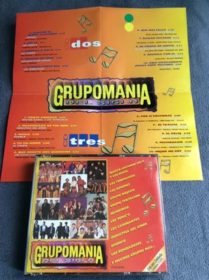 🌺꧁  Grupomania Del Siglo 3CDs BOX SET 1997 Fonovisa, Inc  RARE OOP Foto 1 de 4