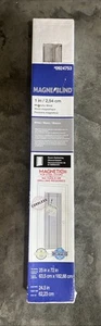 Magnetic Blinds For Steel Door Window Magnet Shade Opening Size 25x72 White ~NEW - Picture 1 of 4