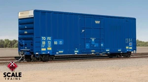 EXACTRAIL HO Gunderson 6269 50' High-Cube Boxcar TOFX ex CSX Patch 887293 - Foto 1 di 12