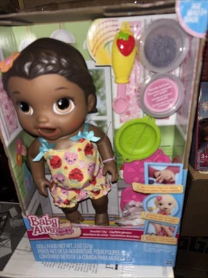 ¡NUEVO! Baby Alive Super Snacks SNACKIN LIRIO Cabello Castaño, PIEL - HASBRO RARO DIFÍCIL DE ENCONTRAR Foto 1 de 3