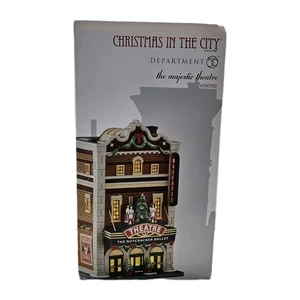 DEPT 56 CHRISTMAS IN THE CITY ~ THE MAJESTIC THEATRE NUTCRACKER BALLET ~ RARE! - Picture 1 of 15