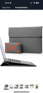 HYZUO 13,3-14 Zoll Laptop Hülle mit Standfunktion für ✅MacBook Pro 14 Zoll✅ - Afbeelding 1 van 6