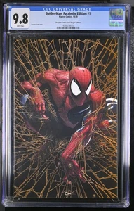 Spider-Man #1 (10/20) CGC9.8 4350238010, Gold Virgin Edition, Clayton Crain - Picture 1 of 2