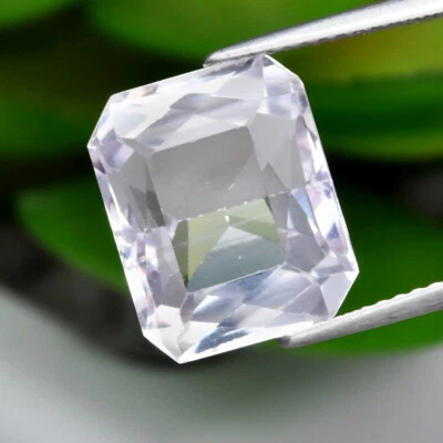 KUNZITE 8.90ct Pink Octagon 13.0x10.6mm Natural Untreated VS Clarity Afghanistan - Immagine 1 di 4