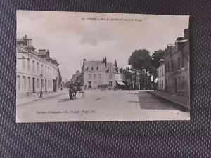 CPA 76 YVETOT - Rue du Calvaire et Rue Croix-Rouge - Bild 1 von 2