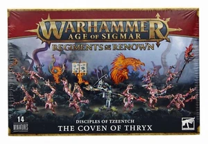 Warhammer Age of Sigmar Regiments of Renown The Coven of Thryx 14 Miniatures - Picture 1 of 3