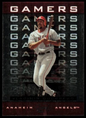 2005 Leaf Gamers Insert Vladimir Guerrero Anaheim Angels #G15 - Image 1 of 2