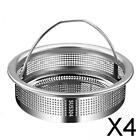 Stainless Steel Sink Strainer Set for Kitchen And Bathroom Drains