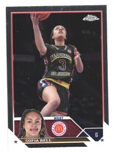 2023 Topps McDonald’s All American Basketball Sofia Bell - Imagen 1 de 2