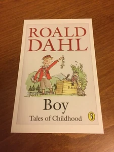 Roald Dahl Book Cover Themed Postcard - Boy #2 - NEW - Picture 1 of 1