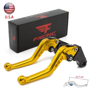 CNC Adjustable Brake Clutch Levers For Honda CB1000R 2008 2009-2014 2015 2016 US Foto 1 de 4