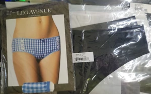 Panty Pack Assortment - Pack of 5 Boyshort Panties Size Small/Medium Assorted - Picture 1 of 2