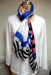 Sole Society Graphic Shawl Scarf 72" X 41" NWOT - Picture 1 of 6