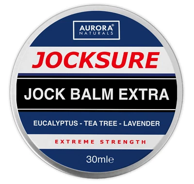 AURORA NATURALS Men's Anti-Fungal Cream Jock Itch EXTRA , Athlete's Foot, Sweat Rash - 30ML