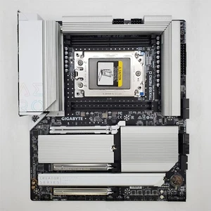 GIGABYTE TRX50 AERO D Motherboard (sTR5/ AMD/ TRX50/ DDR5/ PCIe 5.0/Wi-Fi 7) - Picture 1 of 8