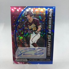2020 PRIZM DRAFT PICKS SPENCER TORKELSON AUTOGRAPH BLUE DONUT CIRCLES #’D /25 ⚾️