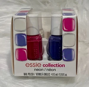 ESSIE Nail Polish Mini Neon / Neon 4X5ml/0.16 fl.oz. " Discontinued Color " - Picture 1 of 4
