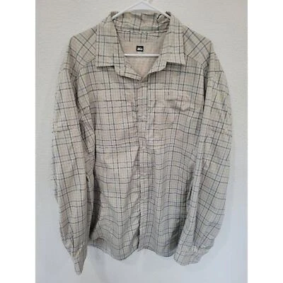 Camisa Rei manga larga para hombre con botones transpirable talla XXL #R Foto 1 de 4