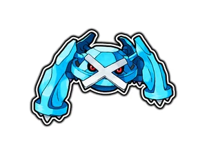 Metagross wasserdichter Vinyl-Aufkleber Sticker gestanzt  - Bild 1 von 1