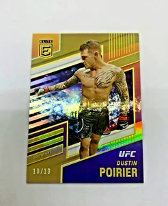 UFC 2022 "DUSTIN POIRIER" #257 Gold 10/10 Elite Panini Chronicles - Picture 1 of 3