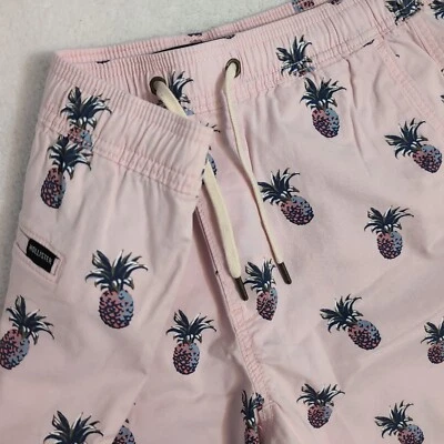 Shorts Hollister Geométrico Abacaxi Board Jogger Short Epic Flex Rosa - Imagem 1 de 4